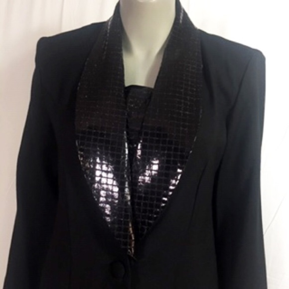 Vtg Russell Kemp NY Women’s 4-pc Tuxedo Suit Small